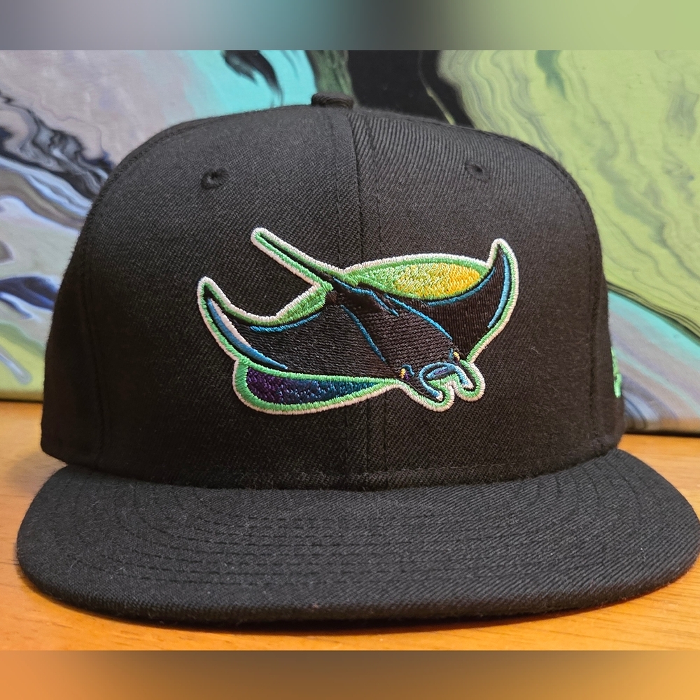 Tampa Bay Devil Rays 59Fifty New Era Fitted Hat 7 3/8 Cooperstown Collection